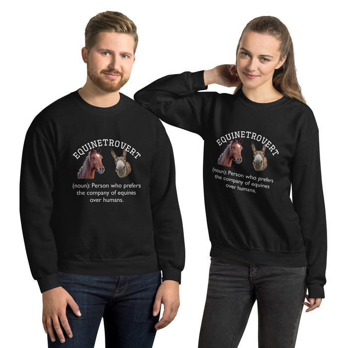 Equinetrovert - Unisex Sweatshirt