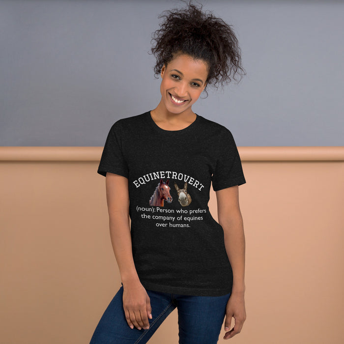 Equinetrovert - Unisex t-shirt