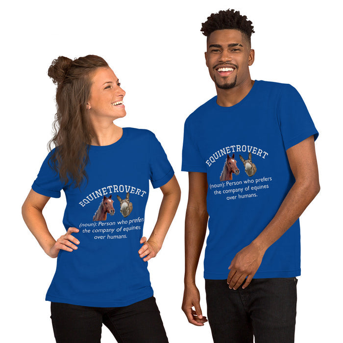 Equinetrovert - Unisex t-shirt