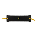 Black Esco Cribbing Block with yellow rods, great for interlocking and support