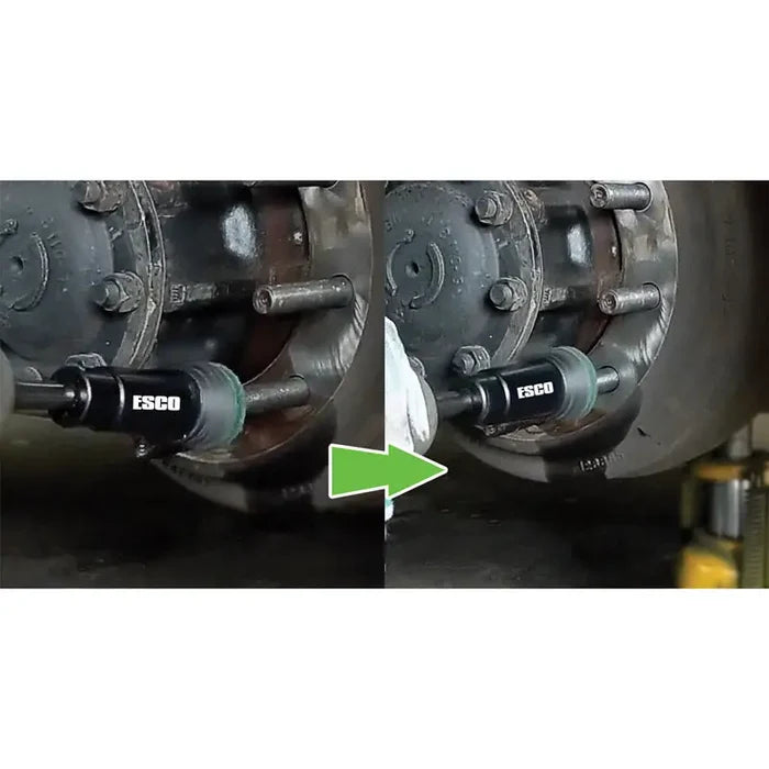 Esco 50172 HD Impact Driven Hub/Stud/Wheel Cleaner - Tire