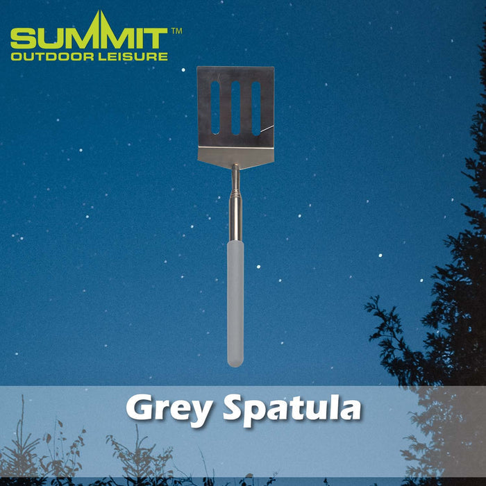Extending Spatula with Locking System Good for Days Out Grey - 25cm x 6.4cm
