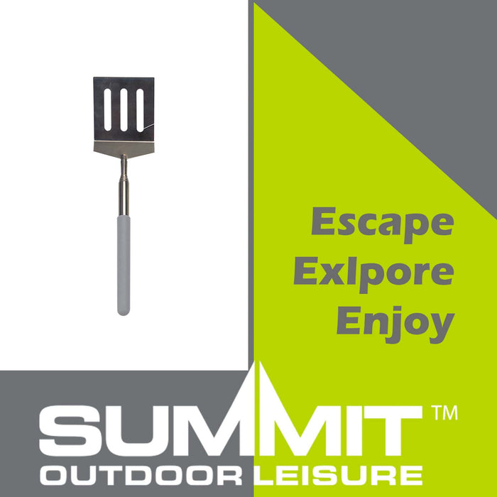 Extending Spatula with Locking System  Grey - 25cm x 6.4cm