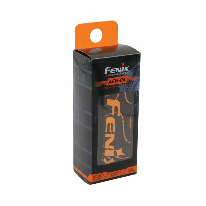 Fenix AFH-04 Headband Replacement Orange Color Box front view on a white background