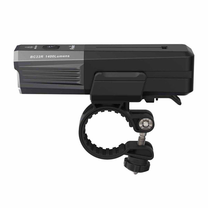 fenix bc22r rechargeable bike light side view