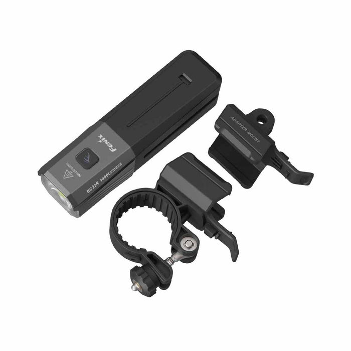 fenix bc22r rechargeable bike light mounting options