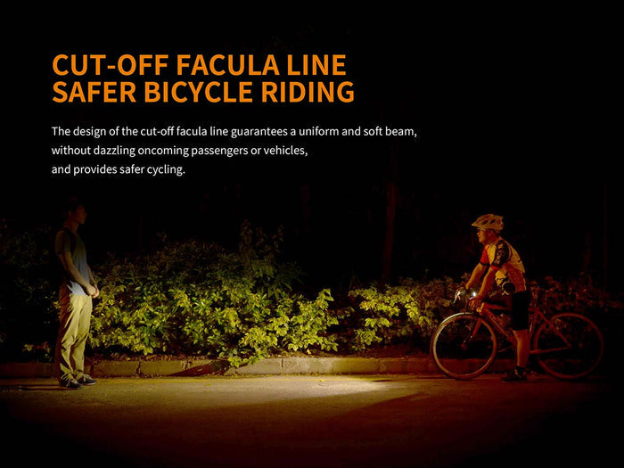 Fenix BC25R Bike Light cut off beam