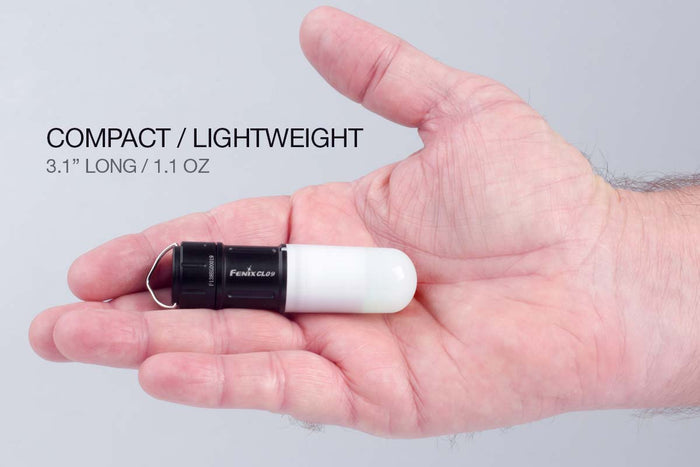 Fenix CL09 Lantern compact size