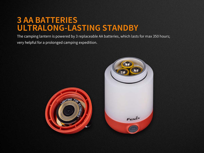 fenix cl23 lantern batteries