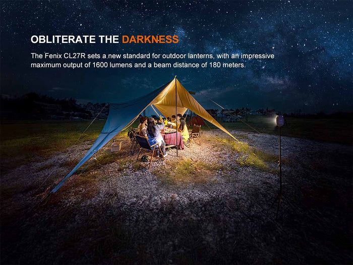 fenix cl27r rechargeable lantern bright 1600 lumens