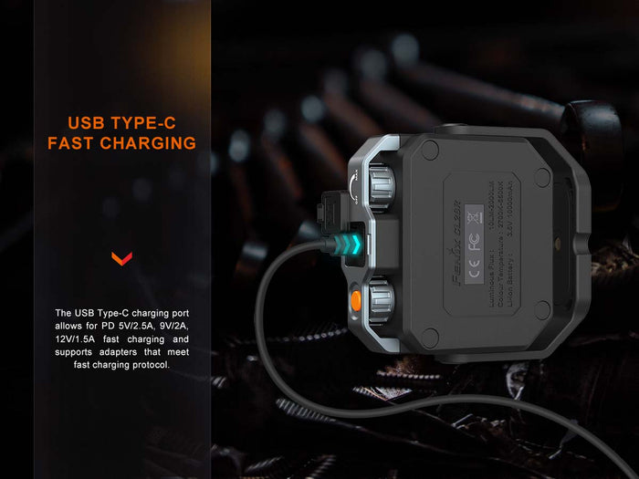 fenix cl28r rechargeable lantern usbc