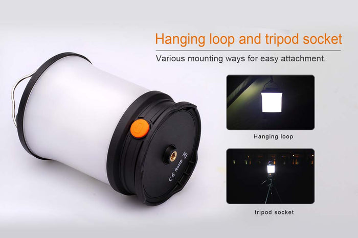 Fenix CL30R Rechargeable Lantern Hanging Loop