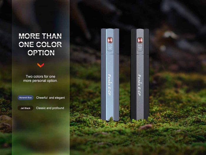 fenix e-cp rechargeable power bank flashlight colors