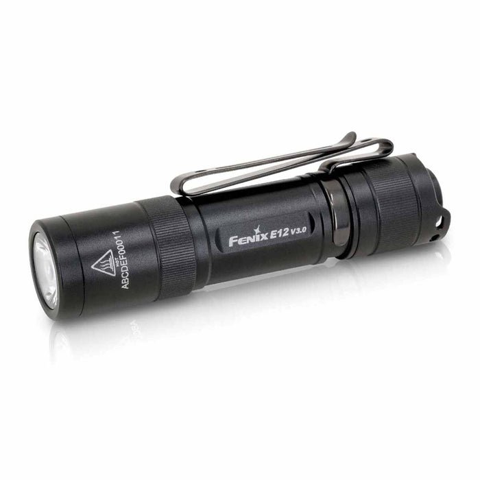 fenix E12 v3.0 aa powered edc flashlight