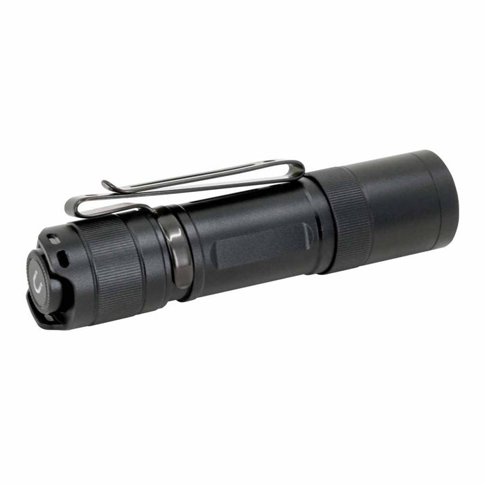 fenix e12 v3 aa flashlight back tail