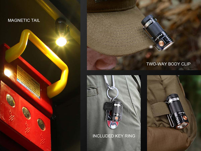 fenix e16 edc flashlight clip
