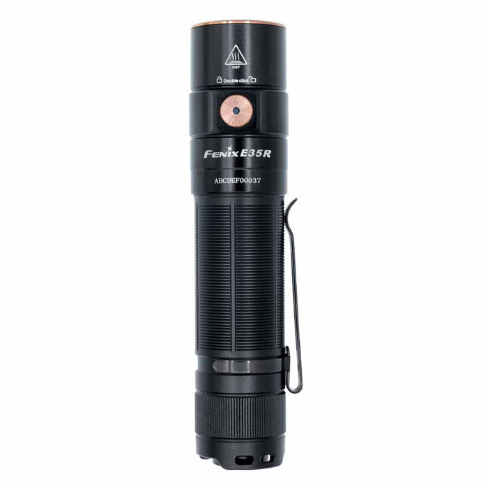 Fenix E35R Rechargeable EDC Flashlight straight