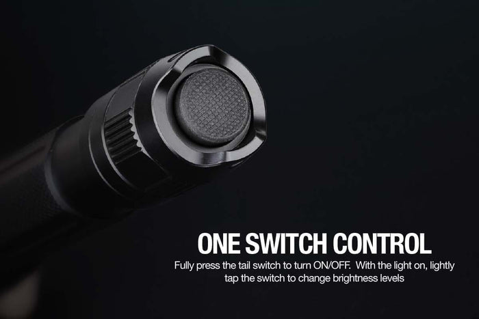 fenix fd20 focus flashlight tail switch