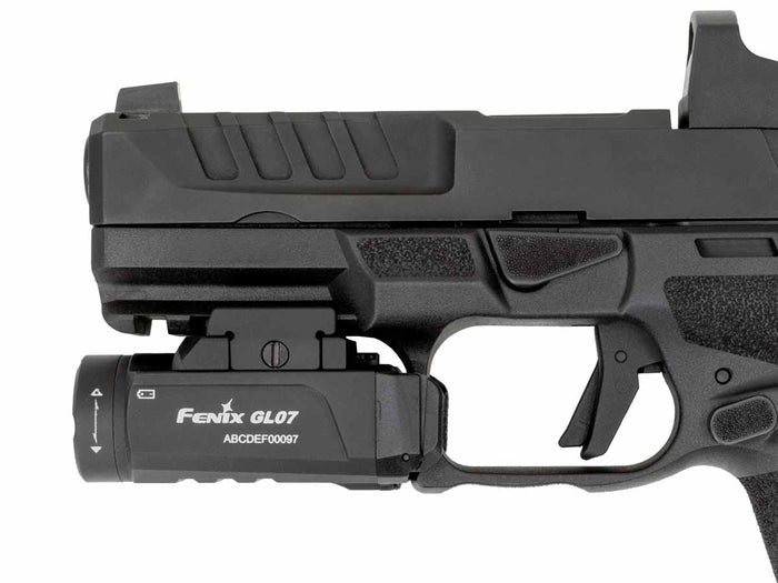 fenix gl07 compact weapon light rail mount