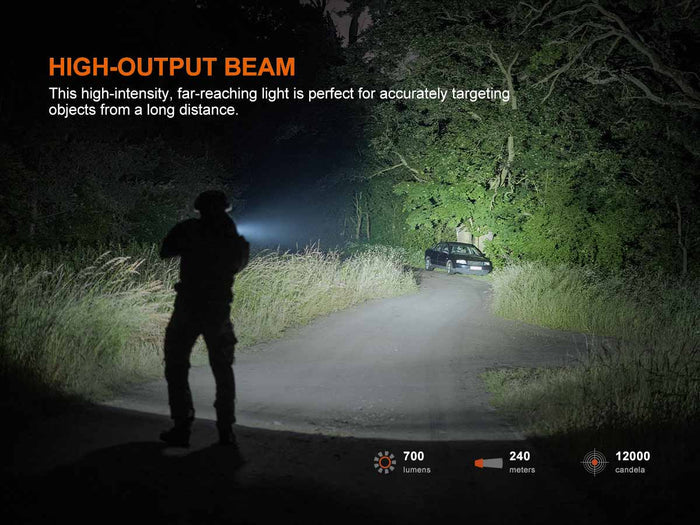 700 lumens fenix gl07 compact weapon light