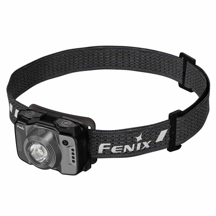fenix hl12r v2.0 rechargeable headlamp gray