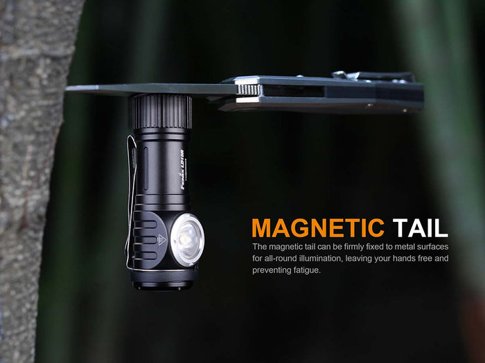 fenix ld15r rechargeable flashlight magnetic tail