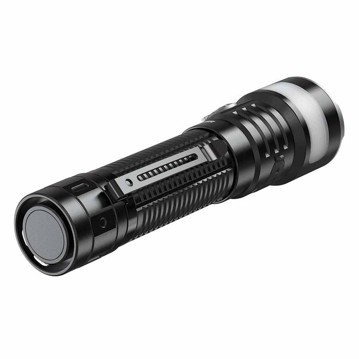 fenix ld35r multipurpose flashlight tail view