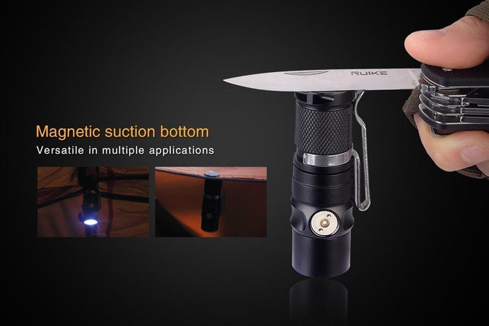 fenix rc09 rechargeable flashlight magnetic base