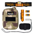Fenix 18350-powered bundle with PD26R ACE flashlight, HM55R RENEGADE headlamp and accessories