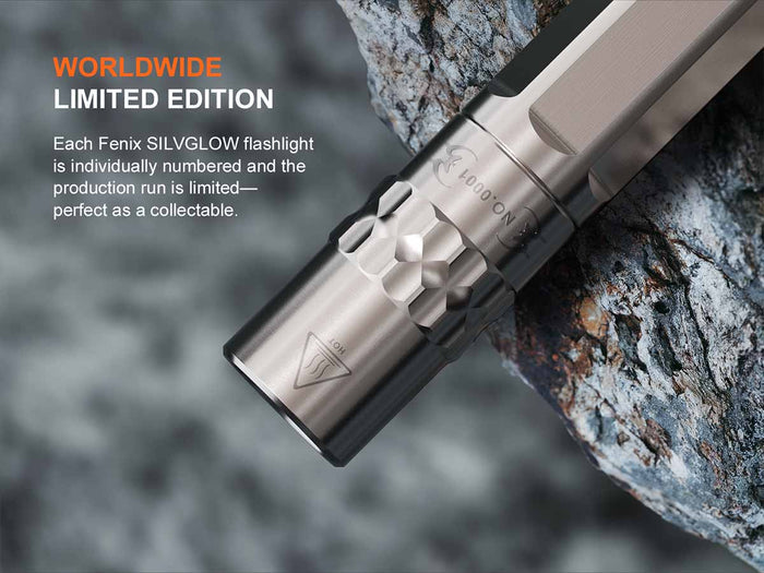 fenix silvglow flashlight limited edition