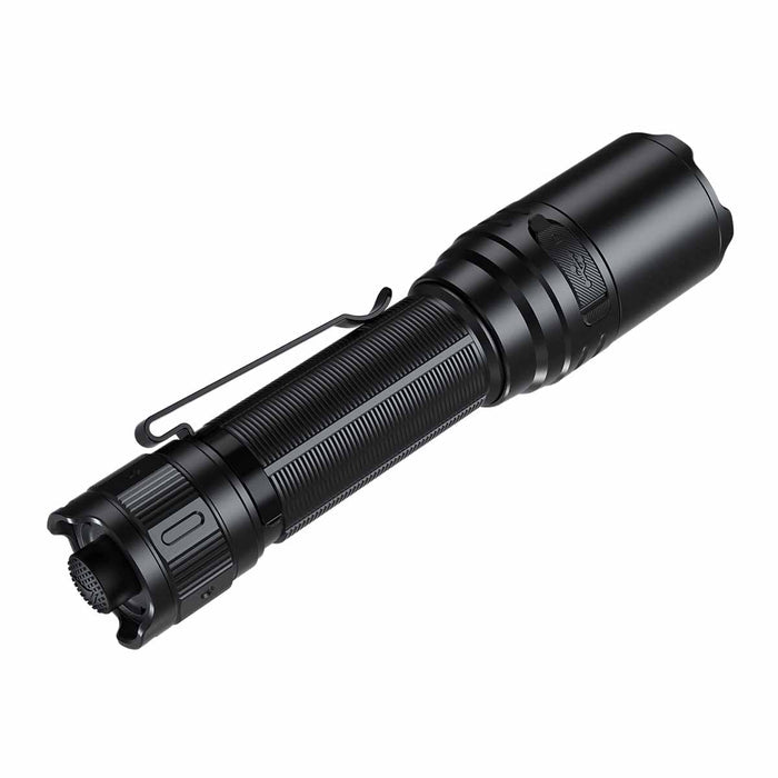 Fenix TK15R flashlight on a white background