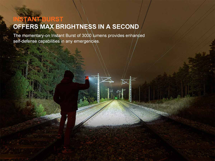 burst mode fenix wf26r work flashlight