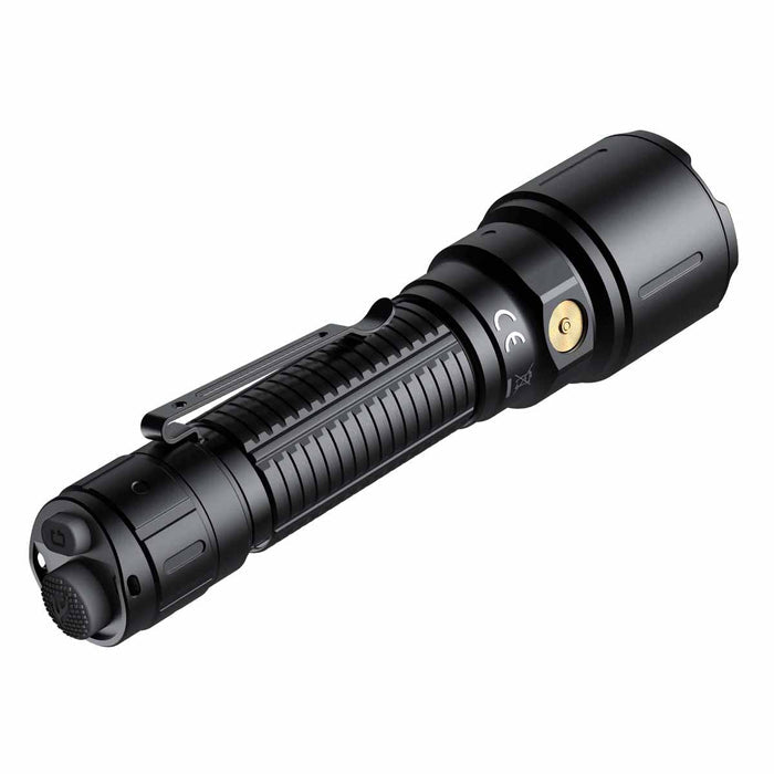 fenix wf26r flashlight with charging dock backview