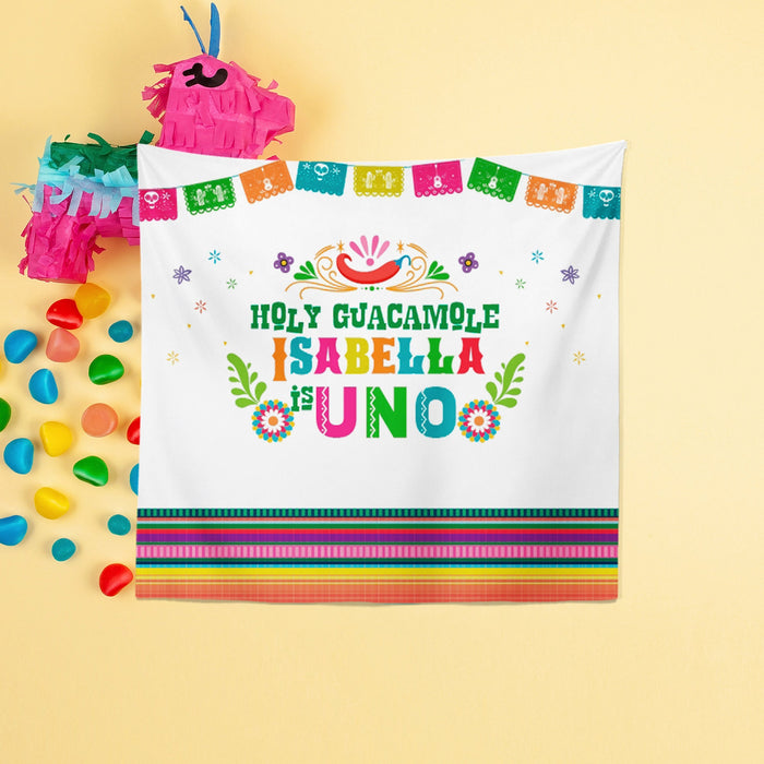 Fiesta Birthday Backdrop, Cinco de Mayo Banner Custom, Mexican Theme (Printed or Printable File)