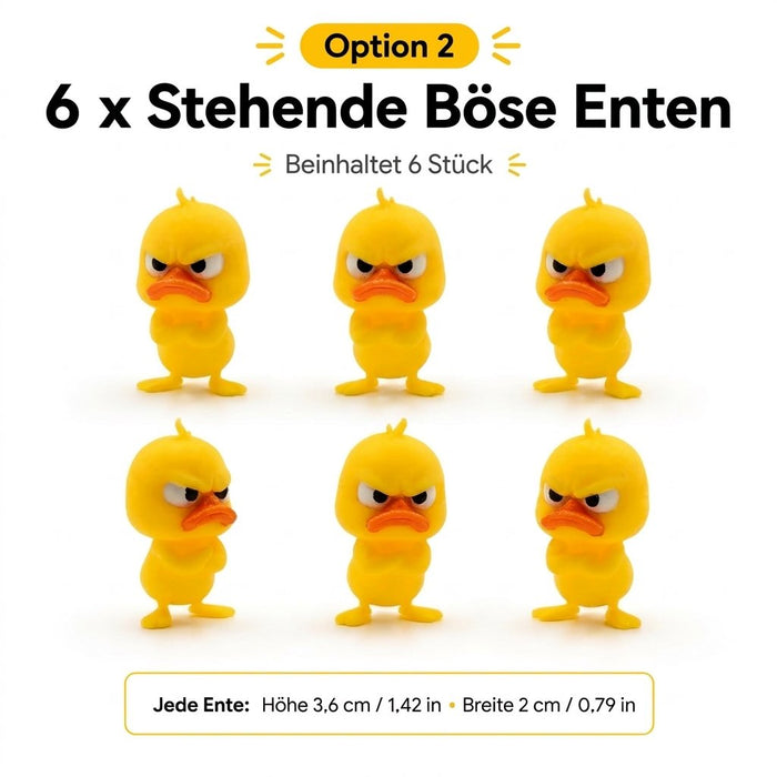 😠 Figurica jezne race za mizo – Dodajte svoji mizi pridih predrznosti! 🐥-SI
