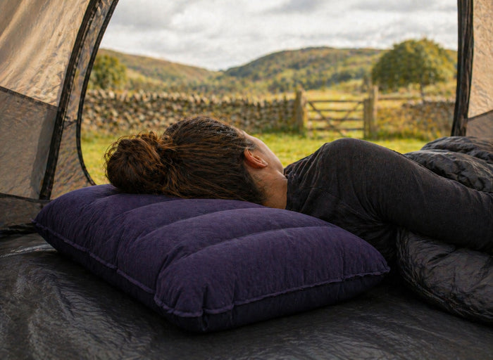 Flocked Inflatable Pillow
