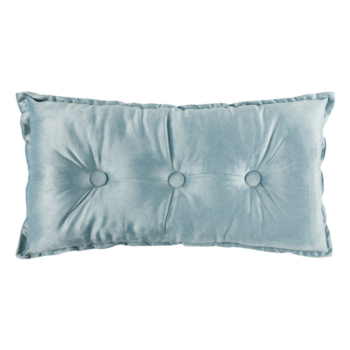 Florina Blue Velvet Pillow