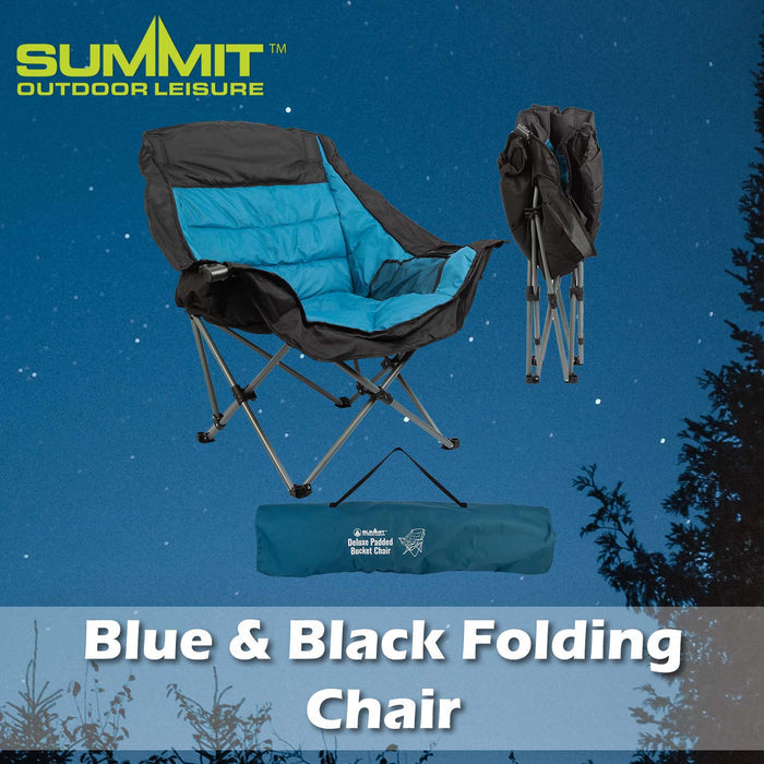 Folding Chair with Cup Holder Good for Days Out Multi - 100cm x 98cm