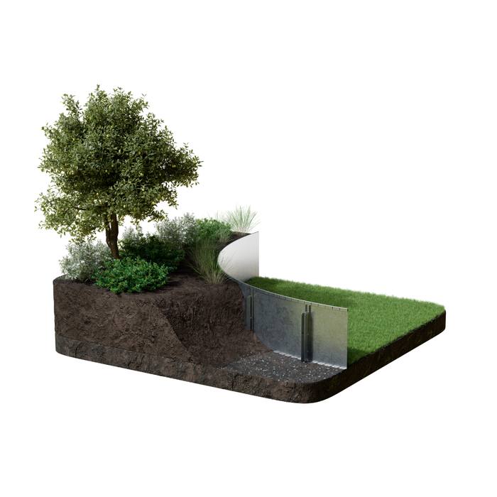 Formline Flexible Landscape Edging 550mm