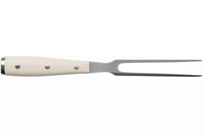Fourchette à viande Wüsthof Classic Ikon Blanc forgée 16cm