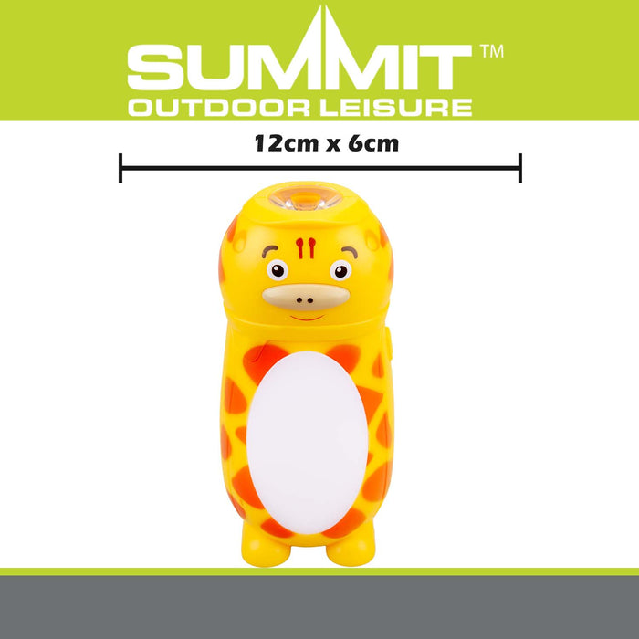 Giraffe Torch  Yellow - 12cm x 6cm