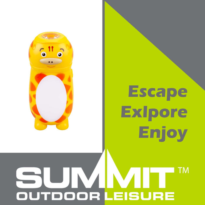 Giraffe Torch  Yellow - 12cm x 6cm