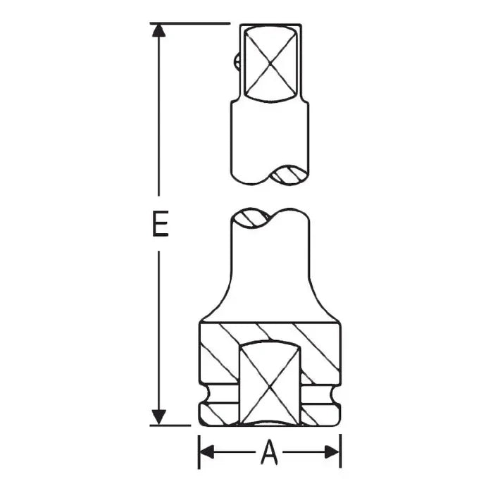 GP 3/4 Drive Extension - Impact Socket