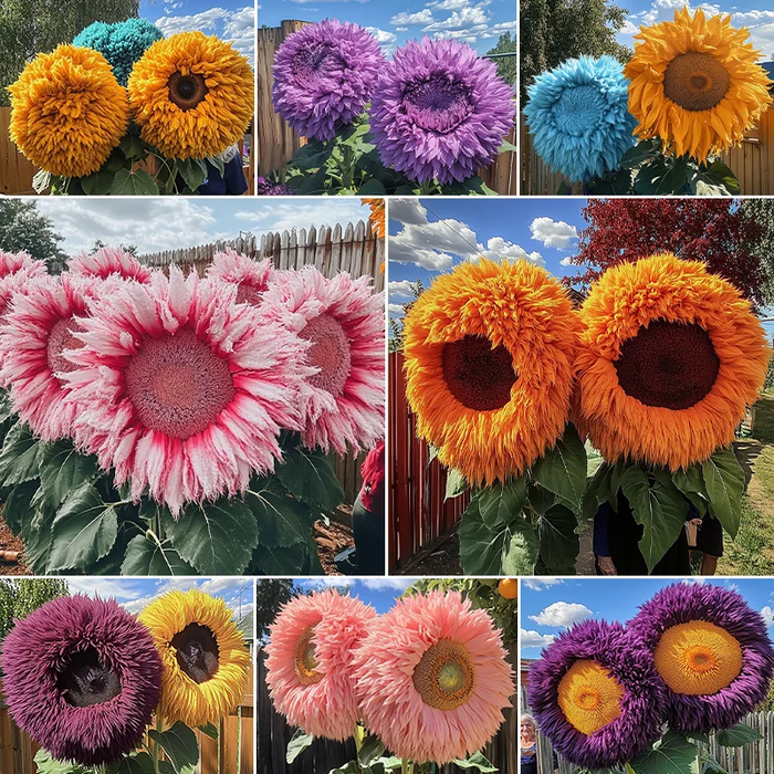 🌻 Αξιολάτρευτο γιγάντιο αρκουδάκι ηλιοτρόπιο 🔆-GR