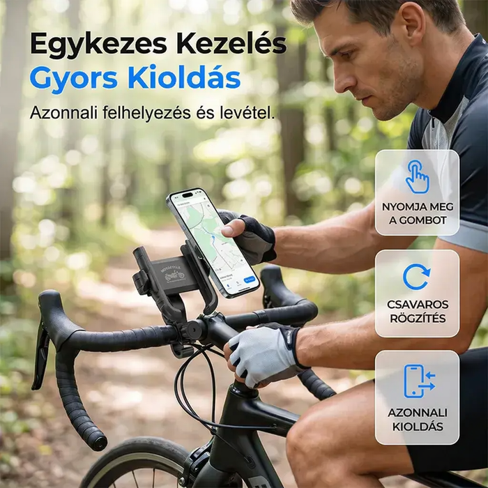 🚲✨ Greitai tvirtinamas dviračio telefono laikiklis 🛡️-LT