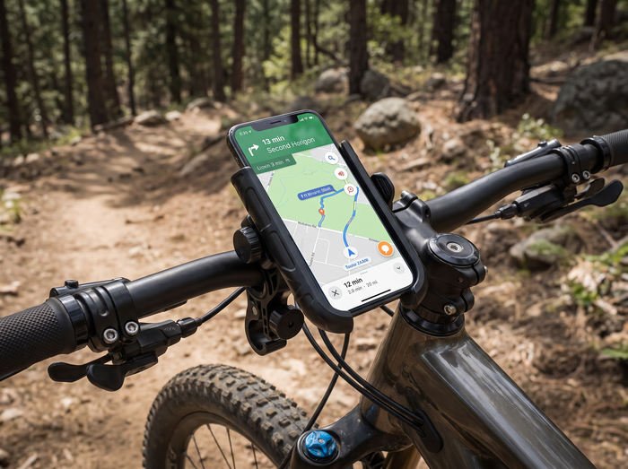 🚲✨ Greitai tvirtinamas dviračio telefono laikiklis 🛡️-LT