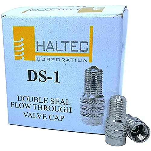 Haltec DS-1-50 Double Seal Valve Cap (Box of 50)|B06XCWZ4P6