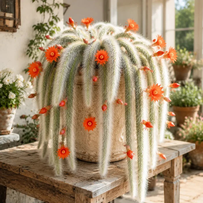 🌵Haruldane ahvisaba-kaktus - pehme ja koheva iluga elav juga-EE