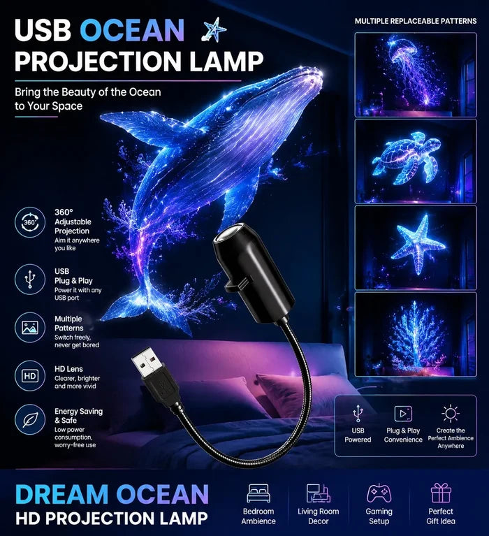 ✨ HD projektor zvjezdanog neba s funkcijom "uključi i koristi"-HR