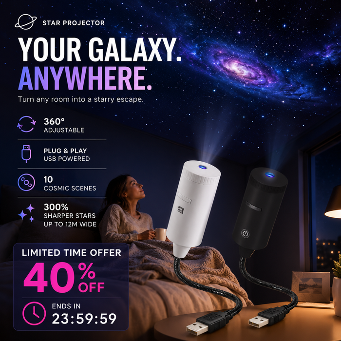 HD zvjezdani projektor s mogućnošću uključivanja i rada – preko 50.000 zadovoljnih korisnika-HR